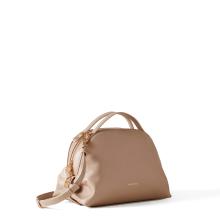 Borbonese Borsa a mano Sexy Bag Small in pelle Porridge - 2
