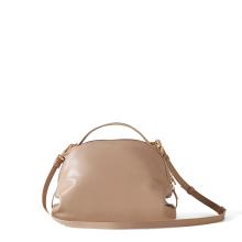 Borbonese Borsa a mano Sexy Bag Small in pelle Porridge - 3
