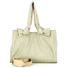 Borbonese Borsa a spalla Large Sabbia - 4