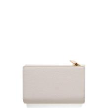 Borbonese Portafoglio Medium RFID in pelle Chantilly Cream - 2