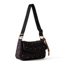 Borbonese Borsa a tracolla Colette Nero OP Naturale - 2