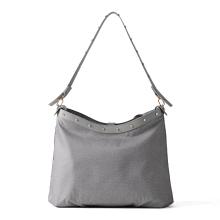 Borbonese Borsa a spalla Hobo Medium Cloud - 3