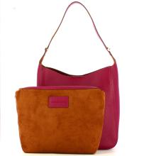 Borbonese Hobo Bolt Medium Amarone OP Naturale - 5