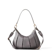Borbonese Hobo Bag Croissant Small Cloud - 3