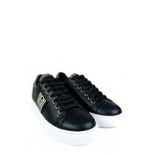 Borbonese Sneakers in pelle con logo Nerop OP Naturale - 2