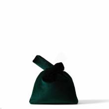 Borbonese Borsa a mano Twinnie Small in velluto Alloro - 3