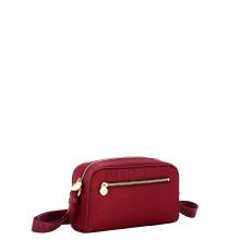 Borbonese Tracollina Small in Nylon Riciclato Merlot - 2