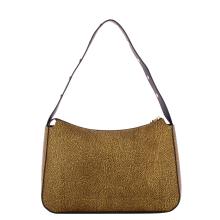 Borbonese Borsa a spalla Hobo Medium OP Naturale Nero - 3