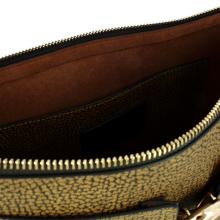 Borbonese Borsa a spalla Hobo Medium OP Naturale Nero - 4