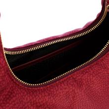 Borbonese Hobo Bag Twinnie Small Merlot - 4