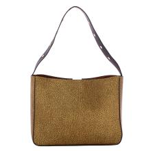 Borbonese Borsa Secchiello Small OP Naturale Nero - 3