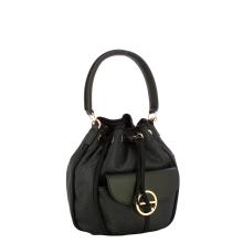 Borbonese Secchiello Cottage Small Dark Black - 2