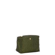 Borbonese Busta Medium in Nylon Riciclato Alloro - 2