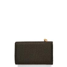 Borbonese Portafoglio Medium RFID in Nylon Riciclato Alloro - 2