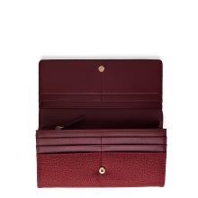 Borbonese Portafoglio Large RFID in Nylon Riciclato Merlot - 3