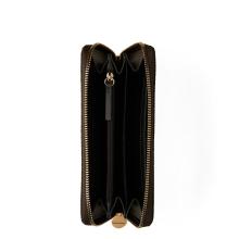 Borbonese Portafoglio RFID in Nylon Riciclato Zip Around Alloro - 3