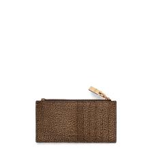 Borbonese Portacarte in tela rivestita OP Naturale - 2