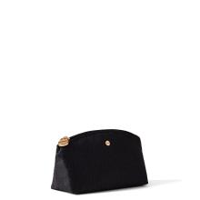 Borbonese Busta Small in tessuto riciclato Dark Black - 2