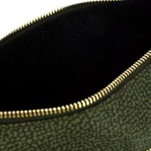 Borbonese Borsa Luna Bag Small con taschino in Nylon Riciclato Alloro - 4