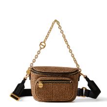 Borbonese Marsupio Coquille in pelle OP Naturale - 1