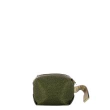 Borbonese Portacosmetici in Nylon Riciclato Alloro - 3