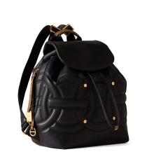 Borbonese Zaino Rondò Medium Nero OP Naturale - 2