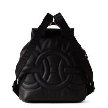 Borbonese Zaino Rondò Medium Nero OP Naturale - 3