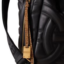 Borbonese Zaino Rondò Medium Nero OP Naturale - 4