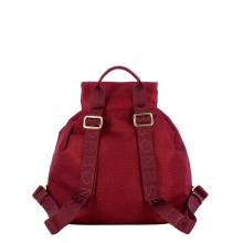 Borbonese Zaino Medium in Nylon Riciclato Merlot - 3