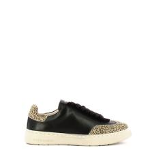 Borbonese Sneakers in pelle e camoscio Nero OP Naturale - 1