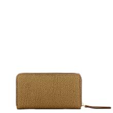 Borbonese Portafoglio Large Zip Around Tundra - 2