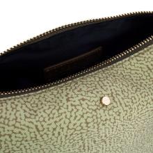 Borbonese Bustina Medium Verde Olio - 4