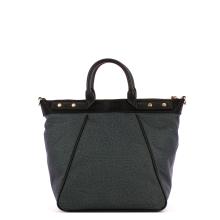 Borbonese Borsa Trapezio Small Nero - 3