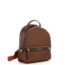 Borbonese Zainetto Small Terracotta - 2