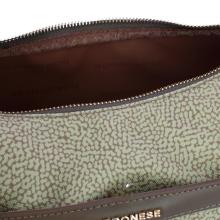 Borbonese Tracolla Luna Bag Small Verde Olio - 5