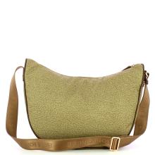 Borbonese Tracolla Luna Bag Medium Verde Olio - 3