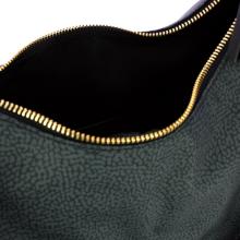 Borbonese Borsa Hobo Medium Nero - 4