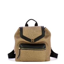 Borbonese Zaino Medium OP Naturale Nero - 1