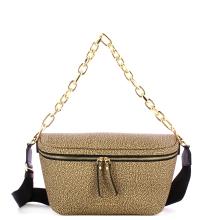 Borbonese Marsupio Medium OP Naturale Nero - 1