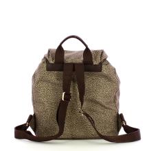 Borbonese Zaino M OP Naturale Testa Moro - 3