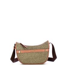 Borbonese Luna Bag Mini OP Naturale Cipria - 1