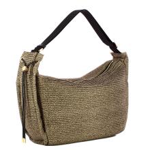 Borbonese Borsa a spalla Hobo Medium OP Naturale - 2