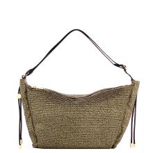 Borbonese Borsa a spalla Hobo Small OP Naturale - 1