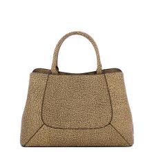 Borbonese Borsa a mano Medium OP Naturale Nero - 3