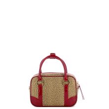 Borbonese Bauletto Small OP Naturale Rosso - 3