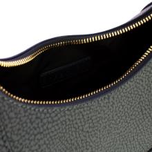 Borbonese Borsa Hobo Small Ardesia - 5