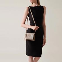 Borbonese Mini Tracolla Livre OP Naturale Porridge - 6