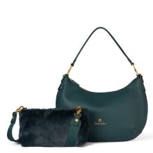 Braccialini Borsa a spalla Beth Grande Verde - 2