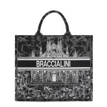 Braccialini Borsa a mano Grande Queen Milano - 1