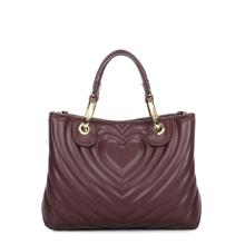 Braccialini Borsa a mano Beth Matelassé Media Bordeaux - 3